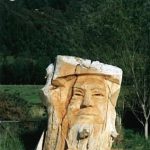 Roadside carving