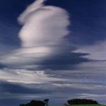 Dramatic cloud formation