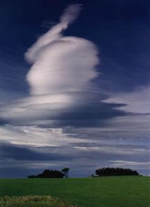 Dramatic cloud formation