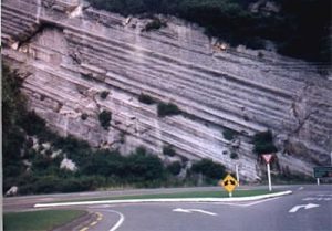 Striking rock formation