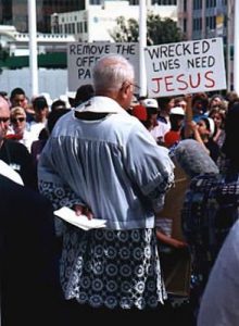 Wellington protest against Te Papa exhibit