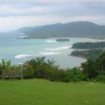 View of Jamaica's north shore from Firefly