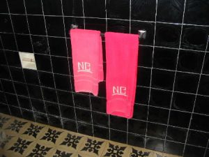 Bathroom towels at Firelfy