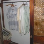 Noel Coward's shirts still hanging in closet