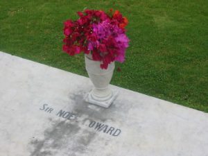 Grave of Noel Coward at Firefly