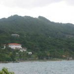 View of 'Blue Harbour' - Coward's first house in Jamaica;