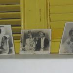 Photos of famous visitors at Blue Harbour House