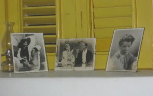 Photos of famous visitors at Blue Harbour House