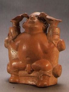 Moche culture- exotic pottery c.400 a.d.