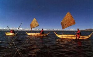 Lake Titicaca reed boats