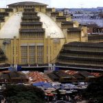 Phnom Penh central market over view