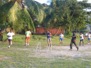 Weekend soccer game