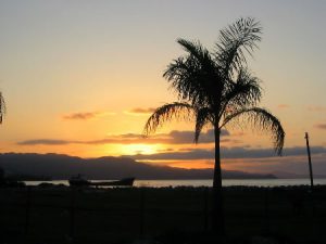 Sunset over Montego Bay