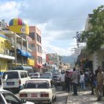 Main street in Montego Bay