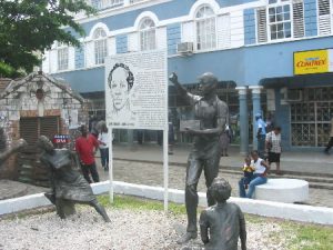 Main street in Montego Bay