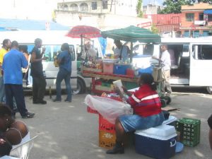 Main street in Montego Bay