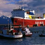 Puerto Natales ferry up west coast