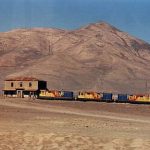 Atacama Desert copper ore train