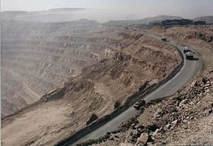Chuquicamata copper mine (world's biggest)