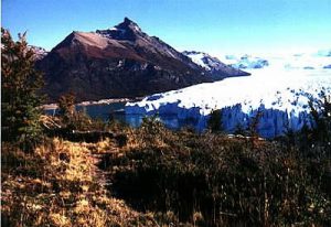 Approaching Moreno Glacier