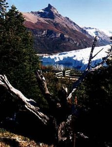 Closer to Moreno Glacier