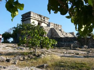 The ruins at Tulum date from