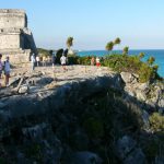 The ruins at Tulum date from