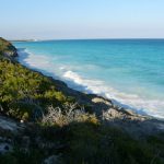 Ocean view from the ruins at