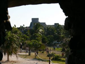 The ruins at Tulum date from