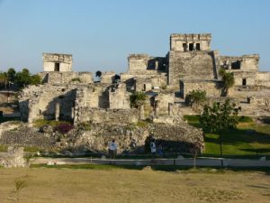 The ruins at Tulum date from