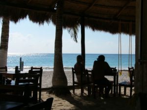 El Paraiso is a little nine-room hotel on the beach