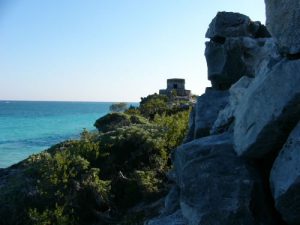 The ruins at Tulum date from