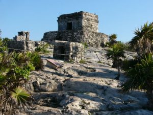 The ruins at Tulum date from