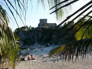 The ruins at Tulum date from