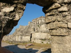 The ruins at Tulum date from