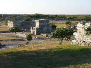 The ruins at Tulum date from