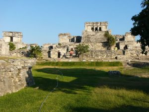 The ruins at Tulum date from