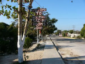 Coba is a tiny village adjacent