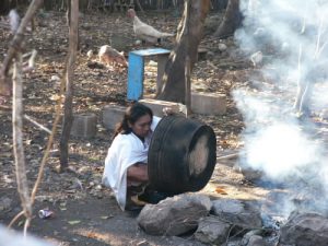 Coba is a tiny village adjacent