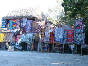 Coba is a tiny village adjacent