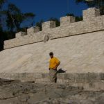 Evening comes in Coba
