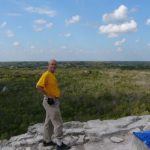 Coba Mayan ruins View from