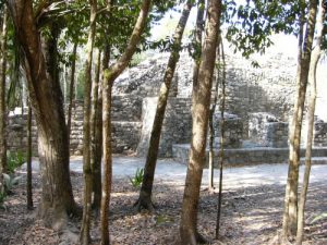 Coba Mayan ruins The ruins