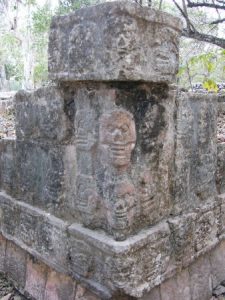 The ruins at Chichen Itza