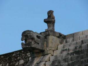 Carved details at Chichen Itza