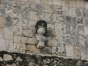 Carved details at Chichen Itza