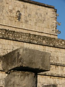 Intricate engineering at Chichen Itza