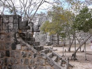 Smaller scale temples at Chichen Itza