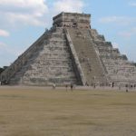 The ruins at Chichen Itza date from about 600-900 AD