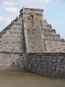 The ruins at Chichen Itza